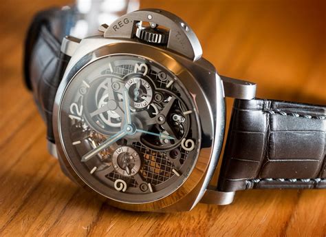 Panerai Lo Scienziato Luminor 1950 Tourbillon GMT Titanio – 